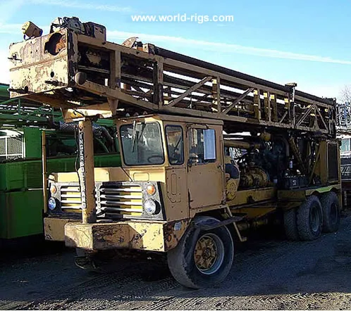 50,000 lbs Used Ingersoll-Rand T4W Drilling Rig for Sale